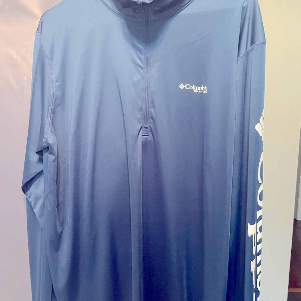 Columbia jacket pullover half zip NWOT washed not worn XL